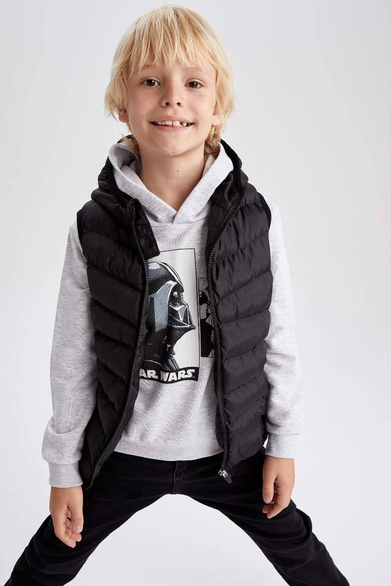 Boy Hooded Vest