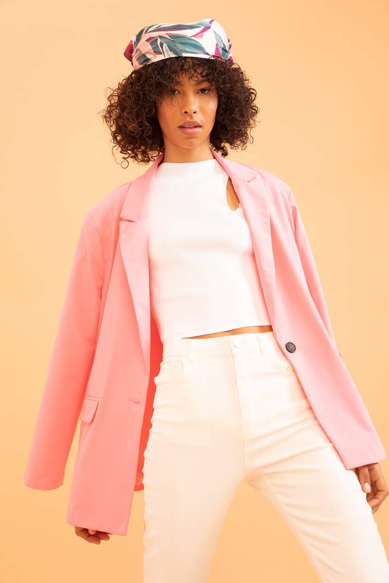 Oversize Geniş Kalıp Blazer Ceket