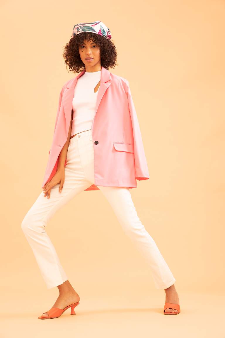 Oversize Geniş Kalıp Blazer Ceket