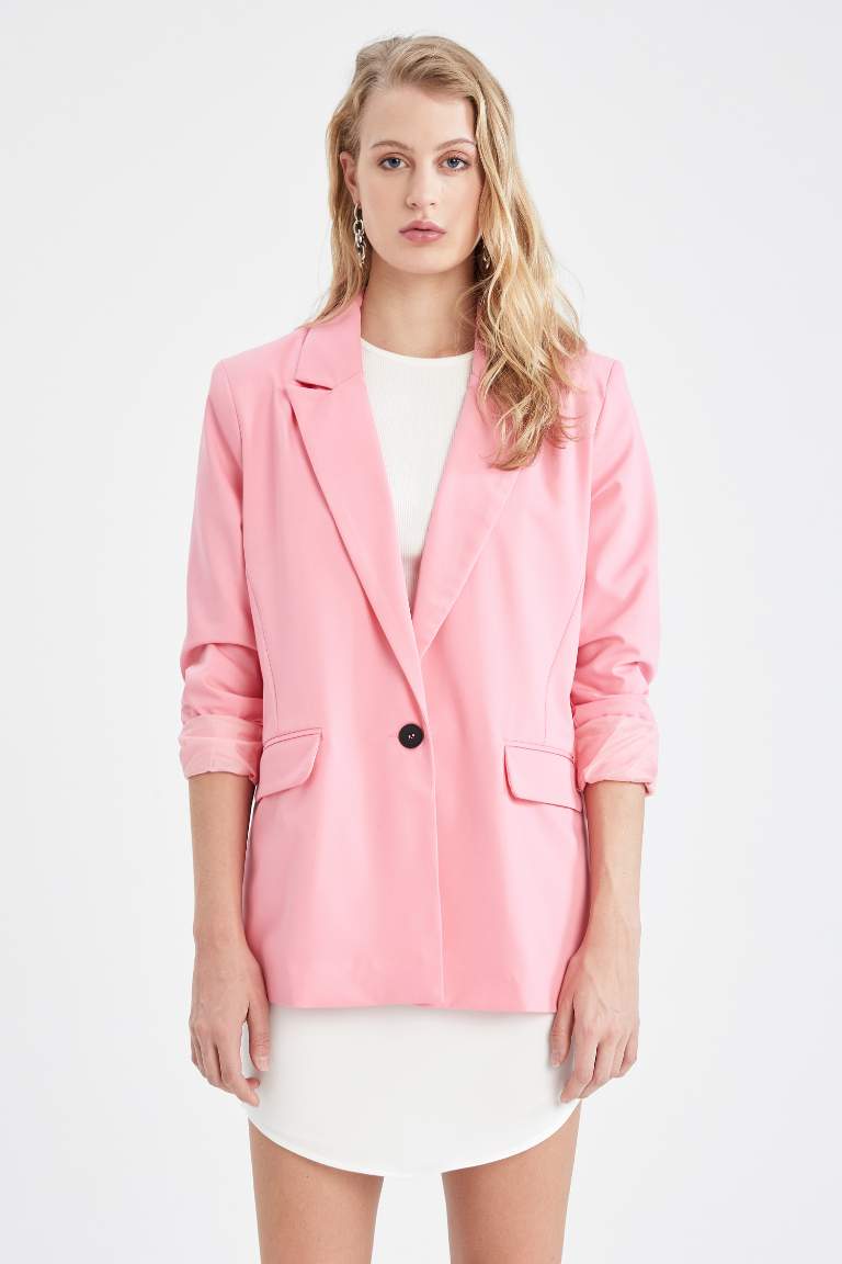 Oversize Geniş Kalıp Blazer Ceket