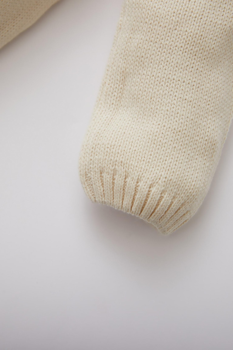 Pull Débardeur MARC SWAN En 100% Cachemire Ivoire – Maille Câblée – Taille 6 (US) – Occasion Très Bon état