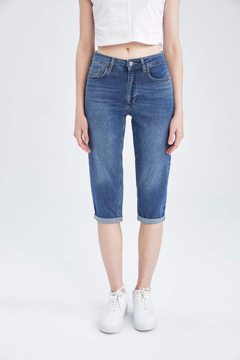 Capri Jean Normal Waist Capri