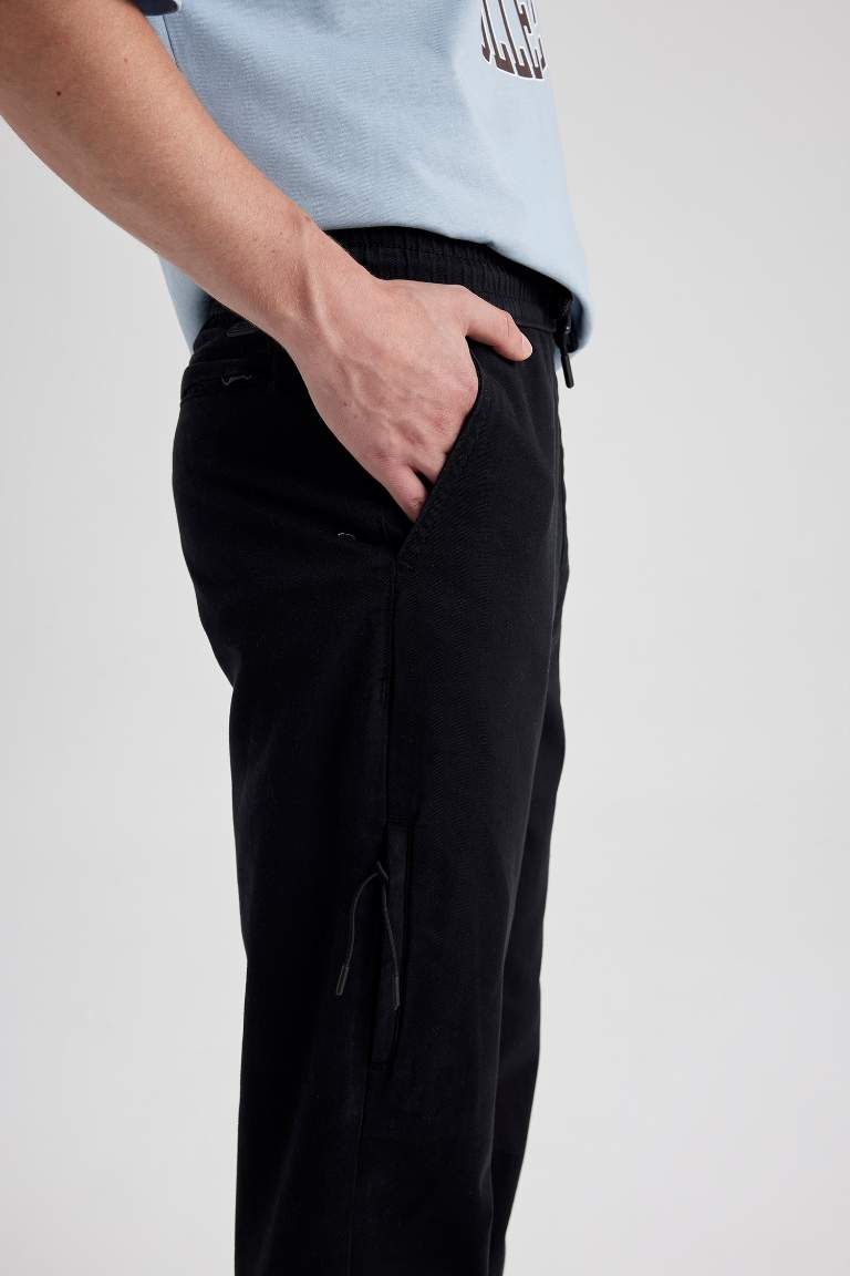 Slim Fit Dar Kesim Gabardin Pantolon