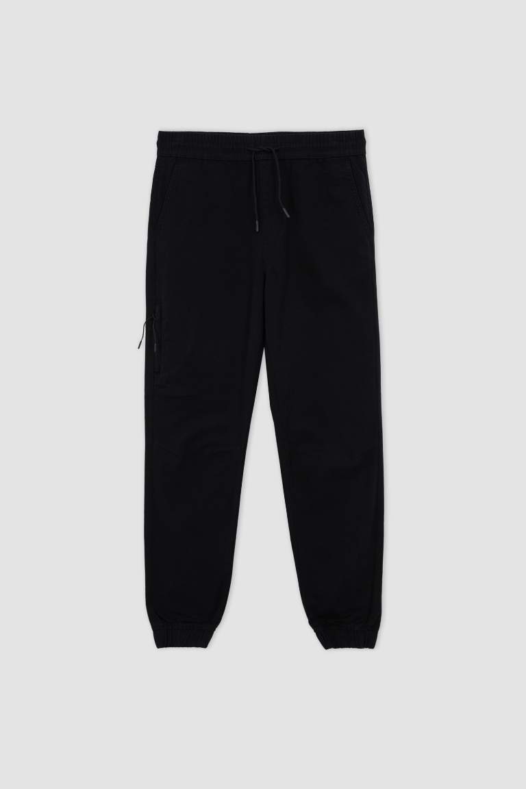 Slim Fit Dar Kesim Gabardin Pantolon