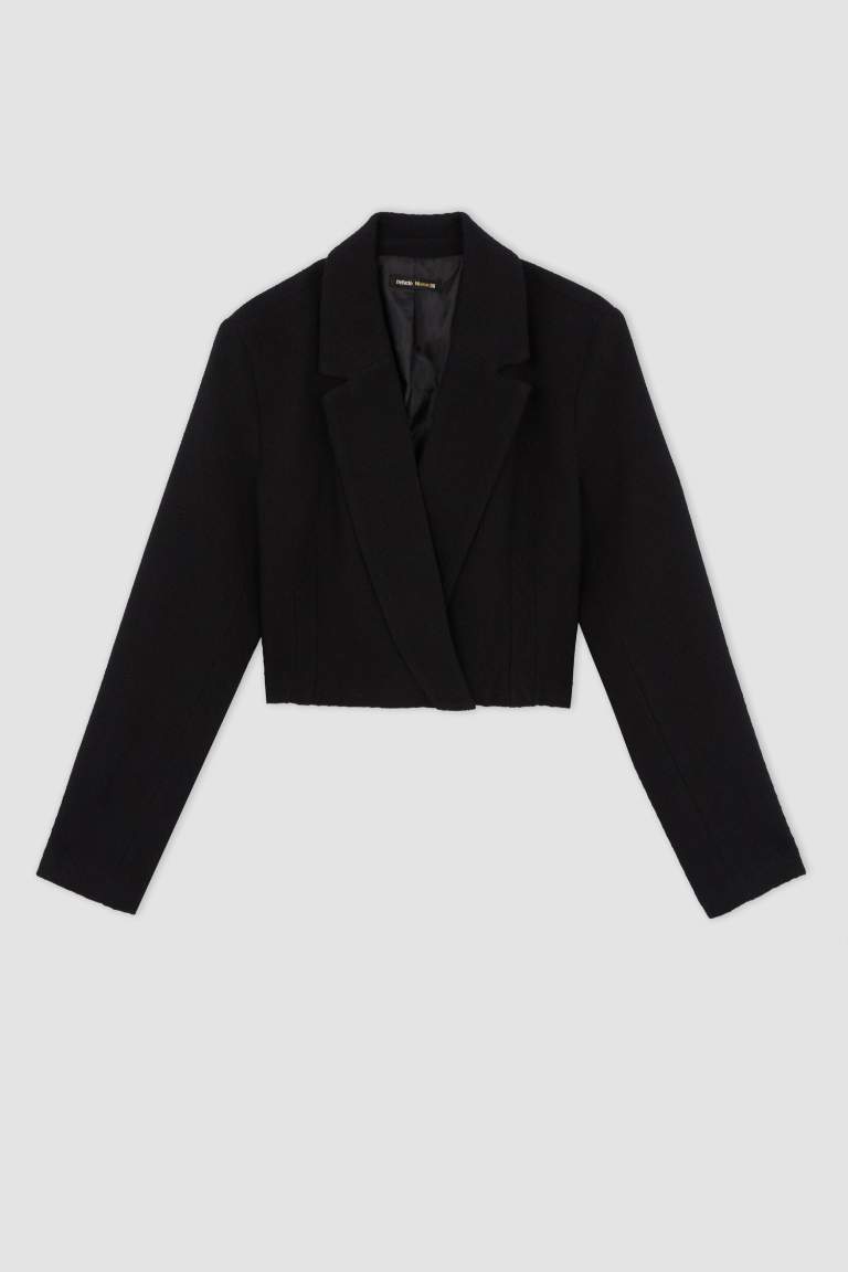 Crop Tuvit Blazer Ceket