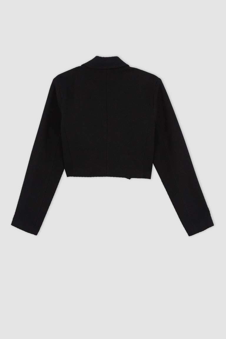 Crop Tuvit Blazer Ceket