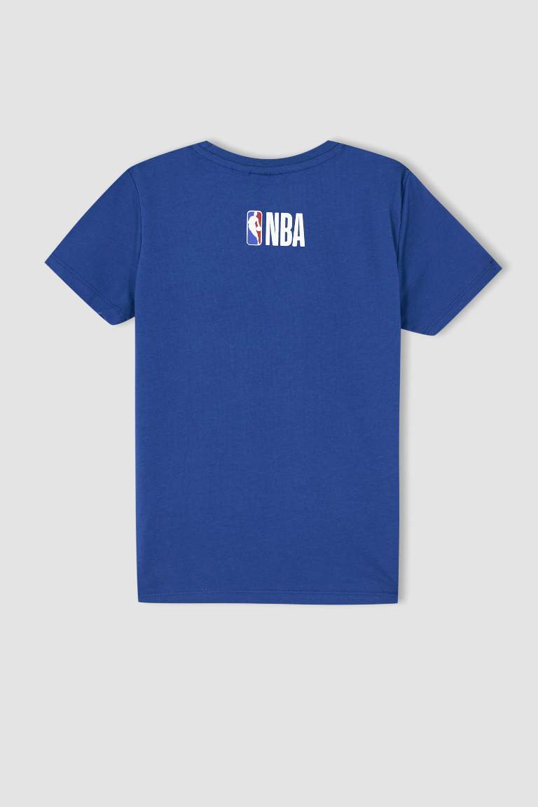 Erkek Çocuk NBA Chicago Bulls Bisiklet Yaka Kısa Kollu Tişört