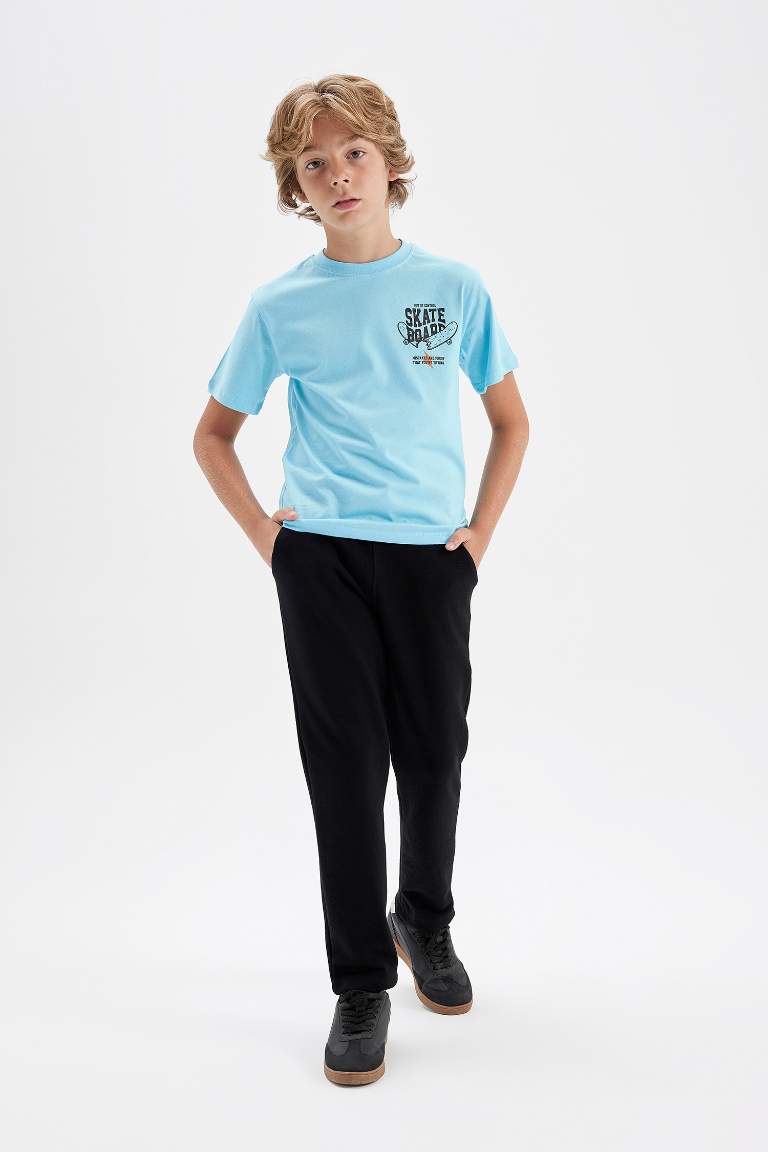 Boy Black School Sweatpants