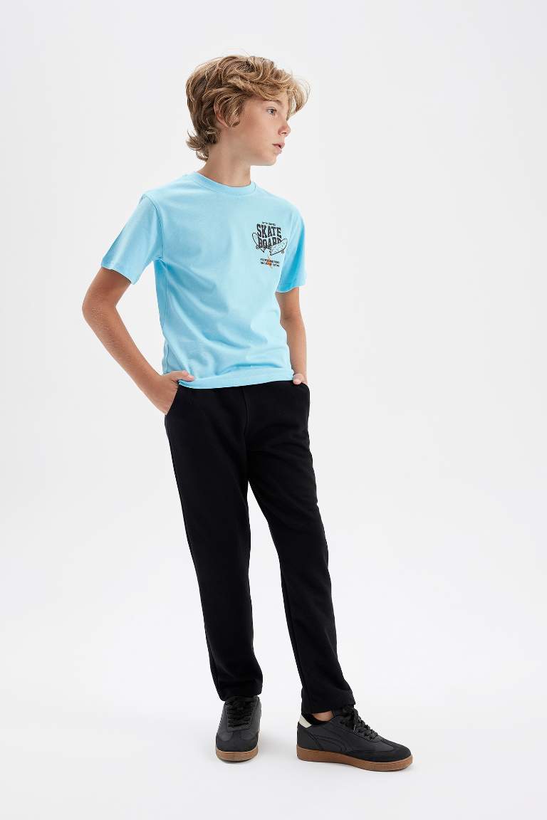 Boy Black School Sweatpants