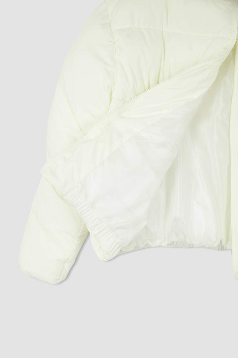 Su İtici Oversize Geniş Kesim Kapitone Kumaşlı Şişme Mont