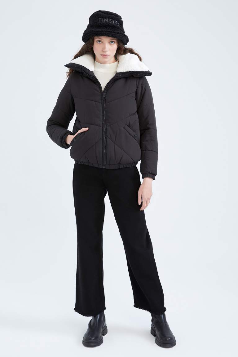 Polar Astarlı Oversize Geniş Kesim Şişme Mont