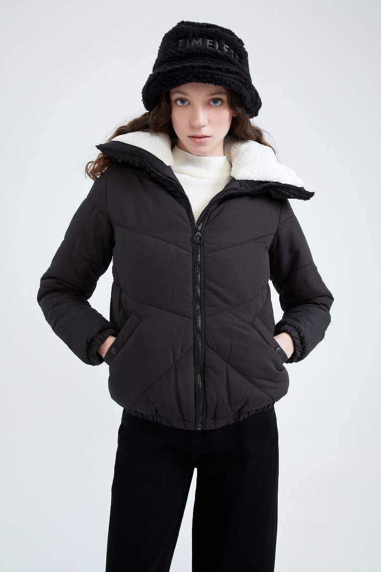 Polar Astarlı Oversize Geniş Kesim Şişme Mont