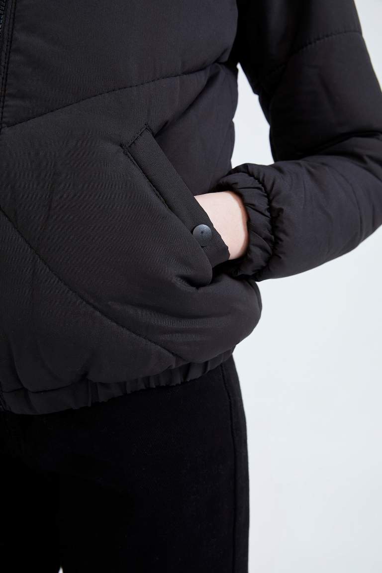 Polar Astarlı Oversize Geniş Kesim Şişme Mont