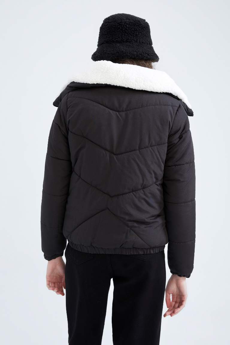 Polar Astarlı Oversize Geniş Kesim Şişme Mont