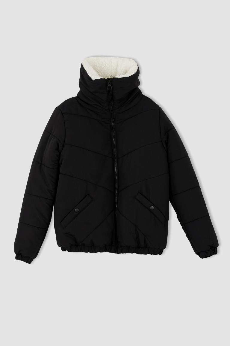 Polar Astarlı Oversize Geniş Kesim Şişme Mont