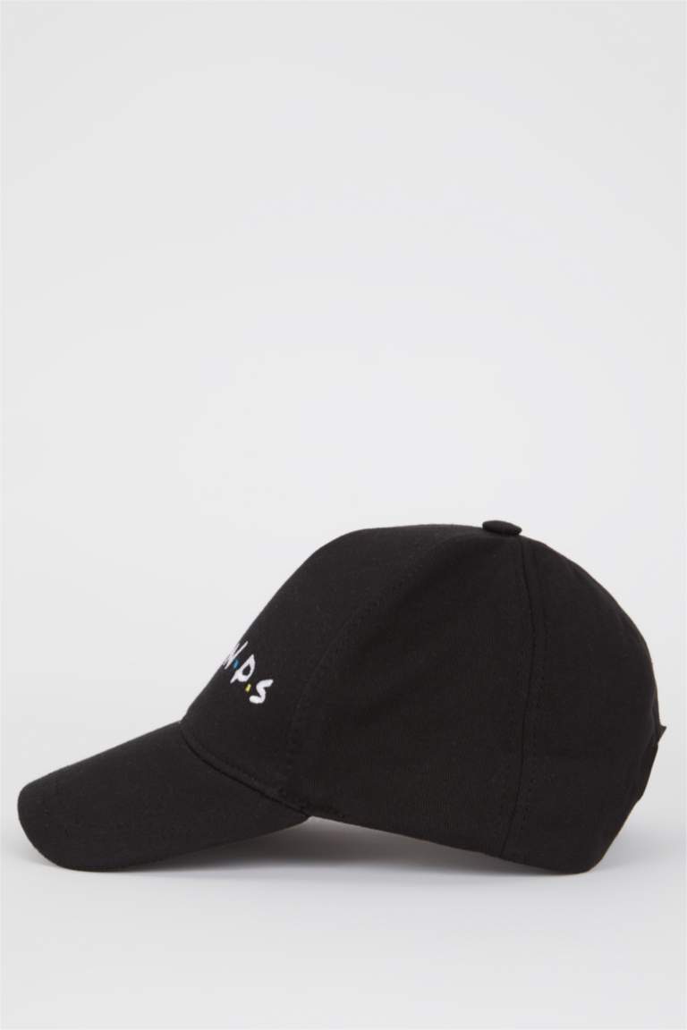 Erkek Friends Nakışlı Pamuklu Cap Şapka