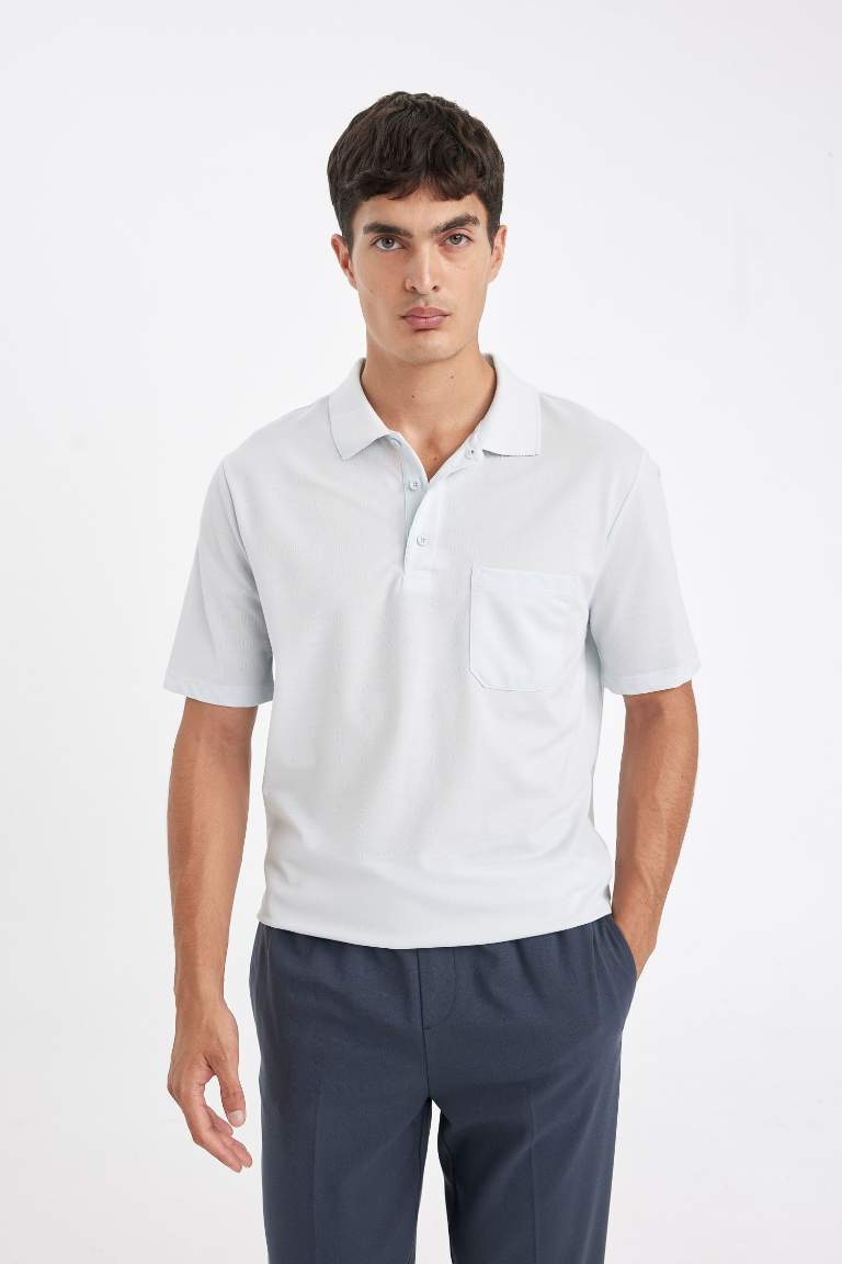 Regular Fit Pique Polo T-Shirt