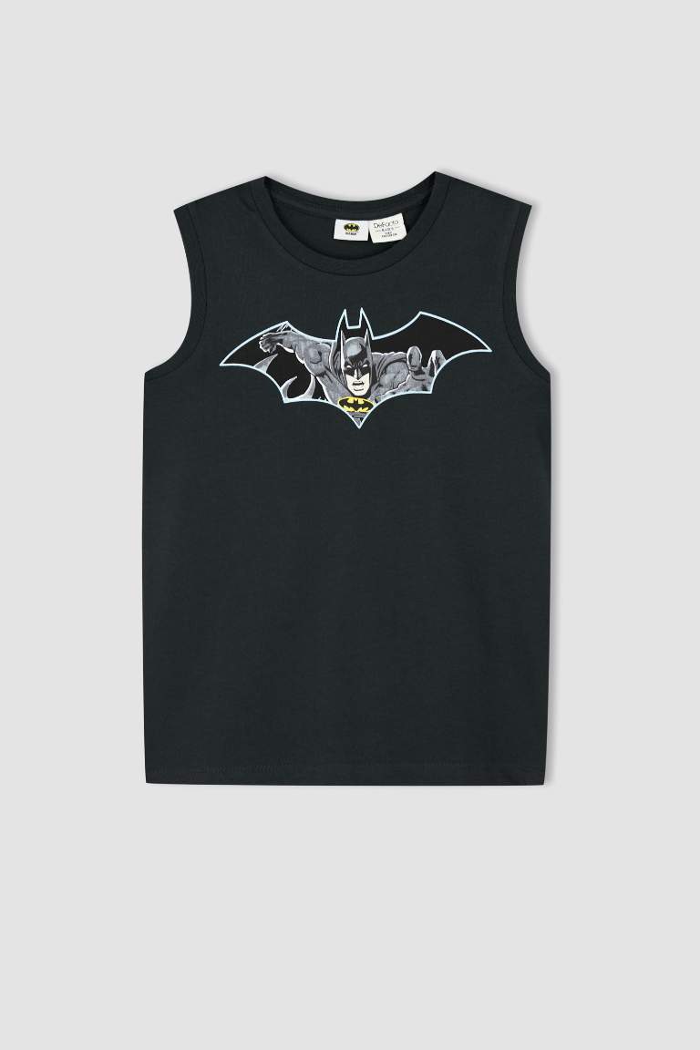 Boy Batman Licensed Regular Fit Crew Neck Singlet