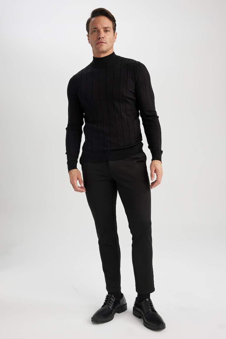 Slim Fit Half Turtleneck Sweater