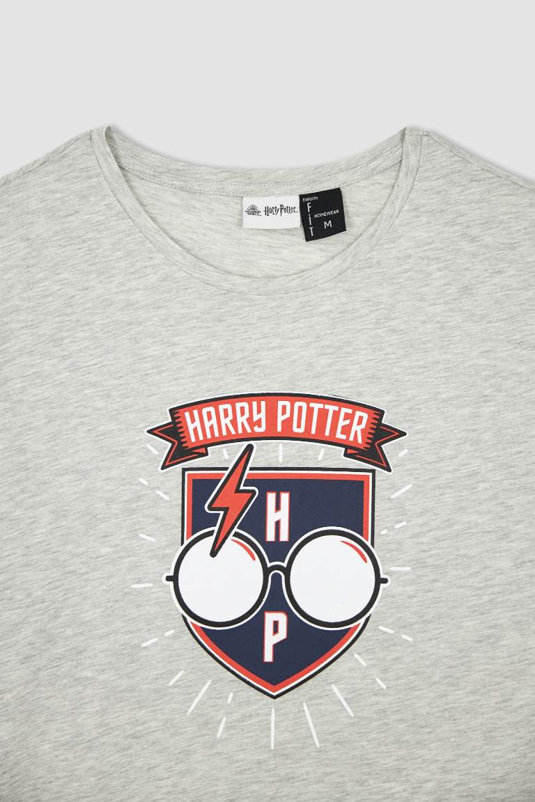 Harry Potter Regular Fit Bisiklet Yaka 2'li Takım