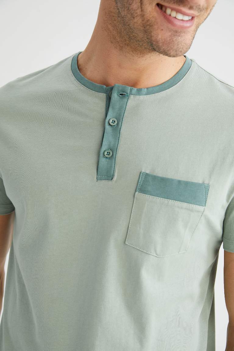 Regular Fit Bisiklet Yaka 2'li Takım