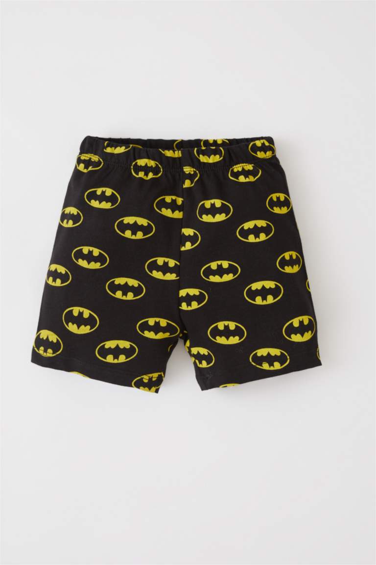 2 piece Regular Fit Crew Neck Batman Licence Knitted Pyjamas