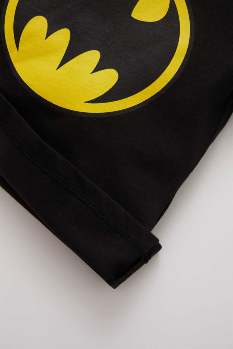 2 piece Regular Fit Crew Neck Batman Licence Knitted Pyjamas