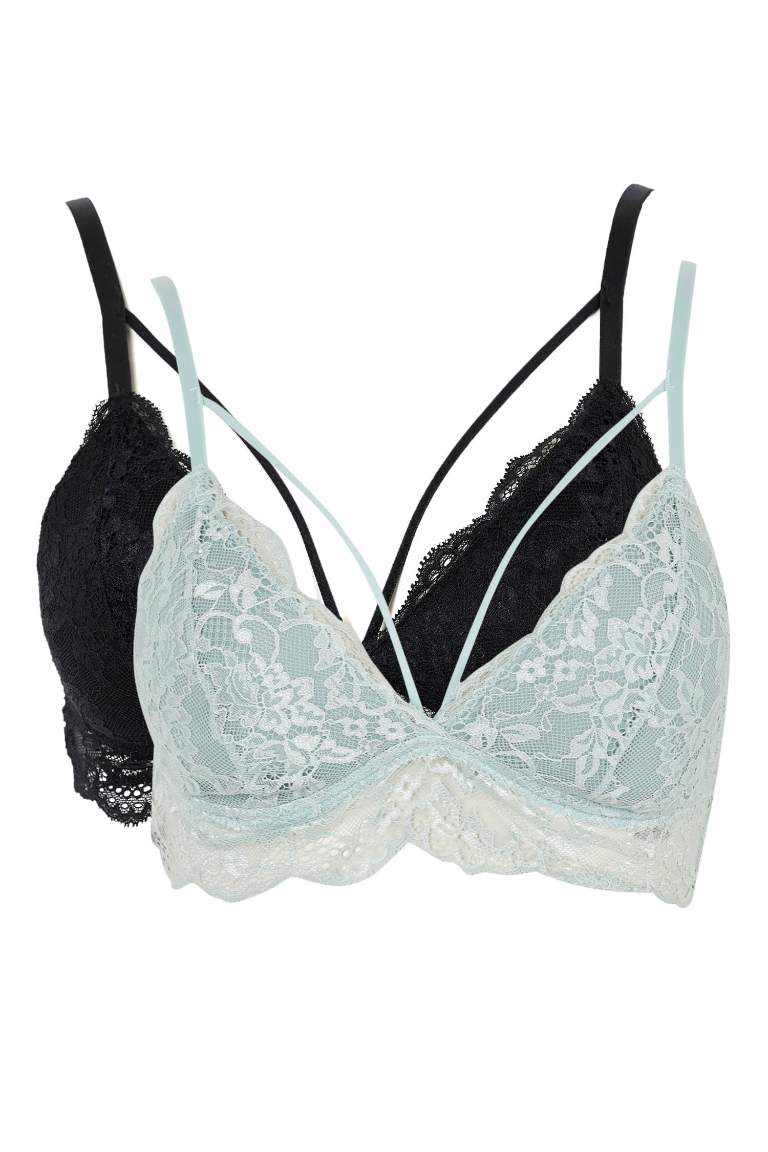 Fall in Love Dantelli Pedli 2'li Bralet