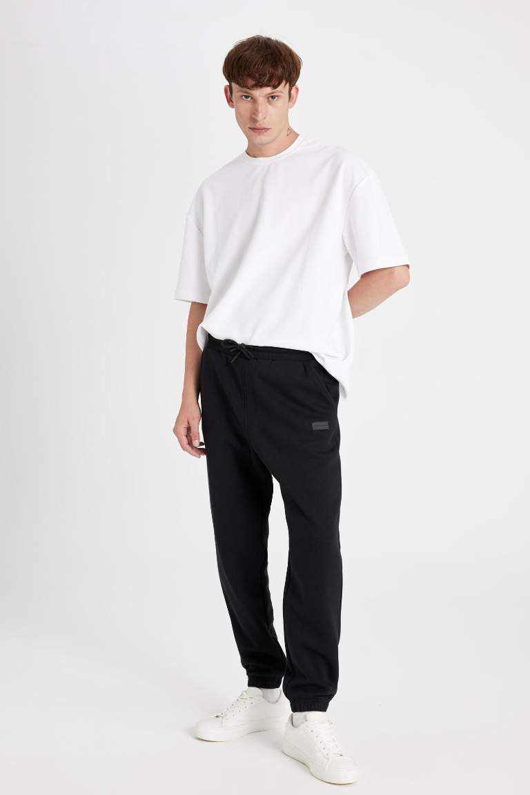 Regular Fit Jogger Eşofman Altı Cepli Beli Paçası Lastikli