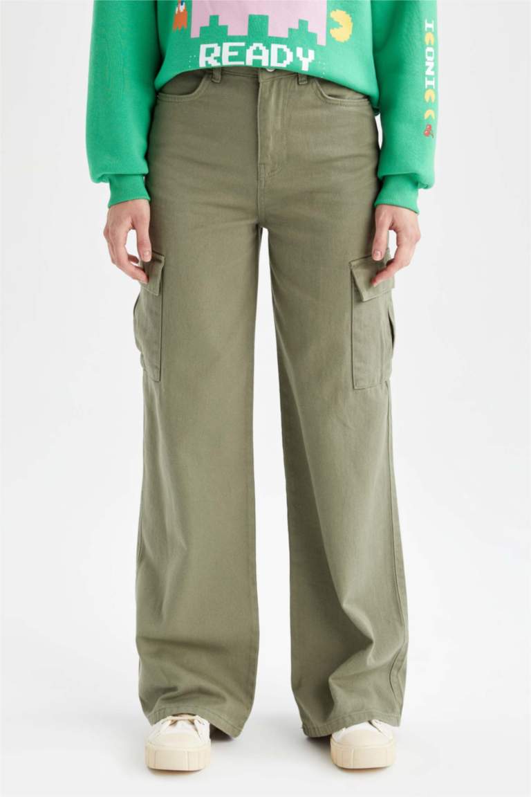 Gabardine Trousers