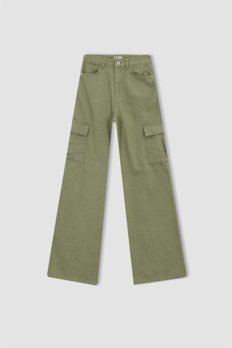 Gabardine Trousers