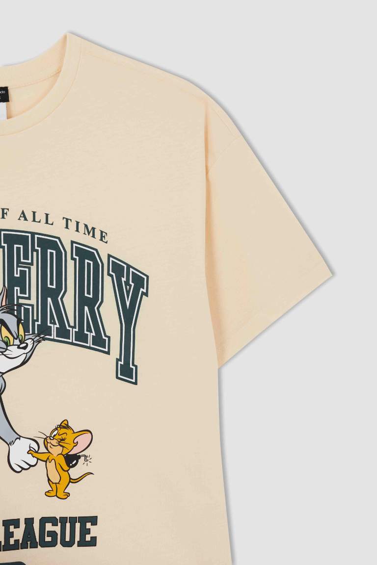 Coool Oversize Fit Tom and Jerry T-Shirt
