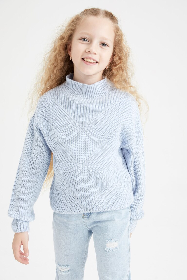 Cardigan Bébé Fille Manches Longues – 50% Viscose, 50% Acrylique – Fermeture Boutons, Broderie Fleurs – Tailles 6 à 24 Mois – Pour Occasion Spéciale, Quotidien