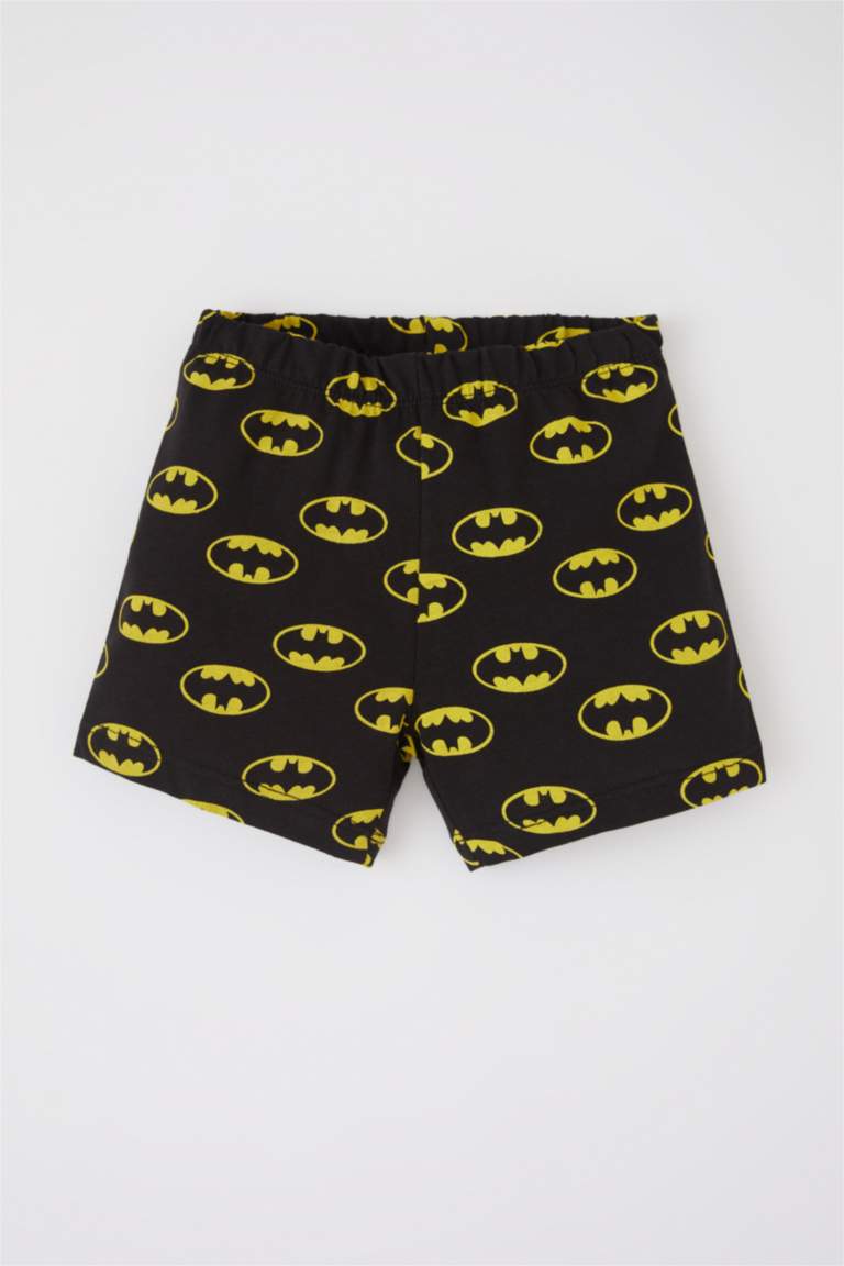 Baby Boy Batman Cotton Short Sleeve Shorts Set