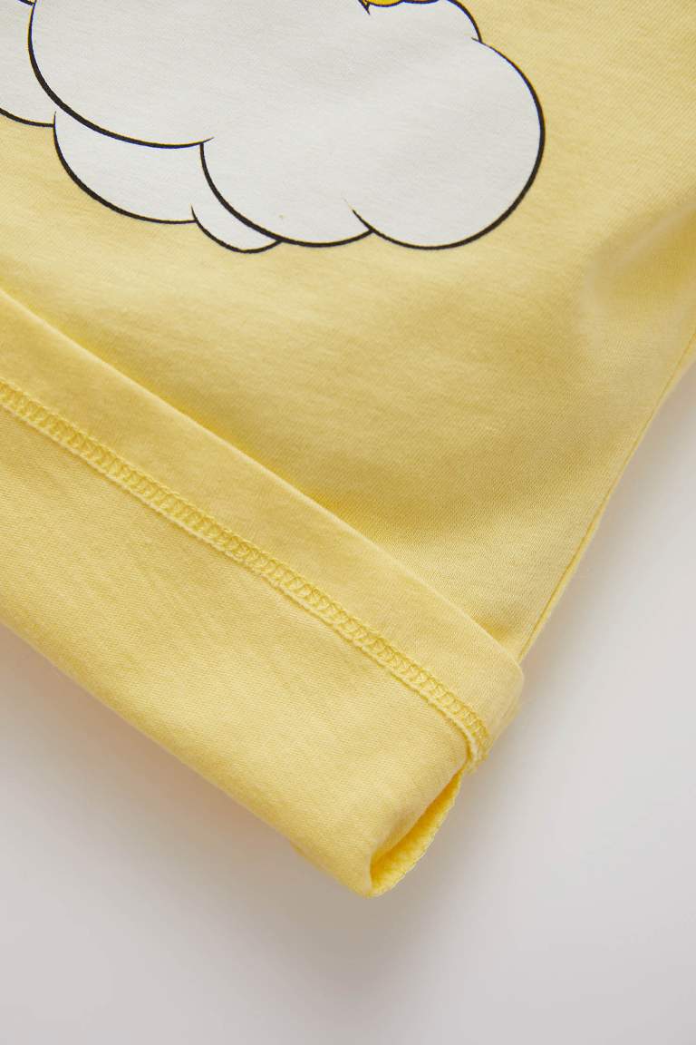 Baby Girl Looney Tunes Licensed Short Sleeve Combed Cotton Pajamas Set of 2