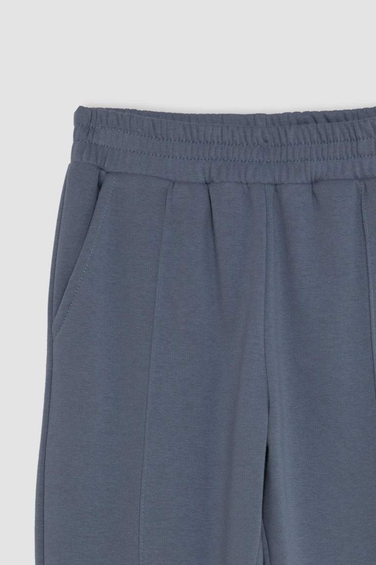 Jogging à coupe standard, Taille et chevilles élastiques avec poches pour fille