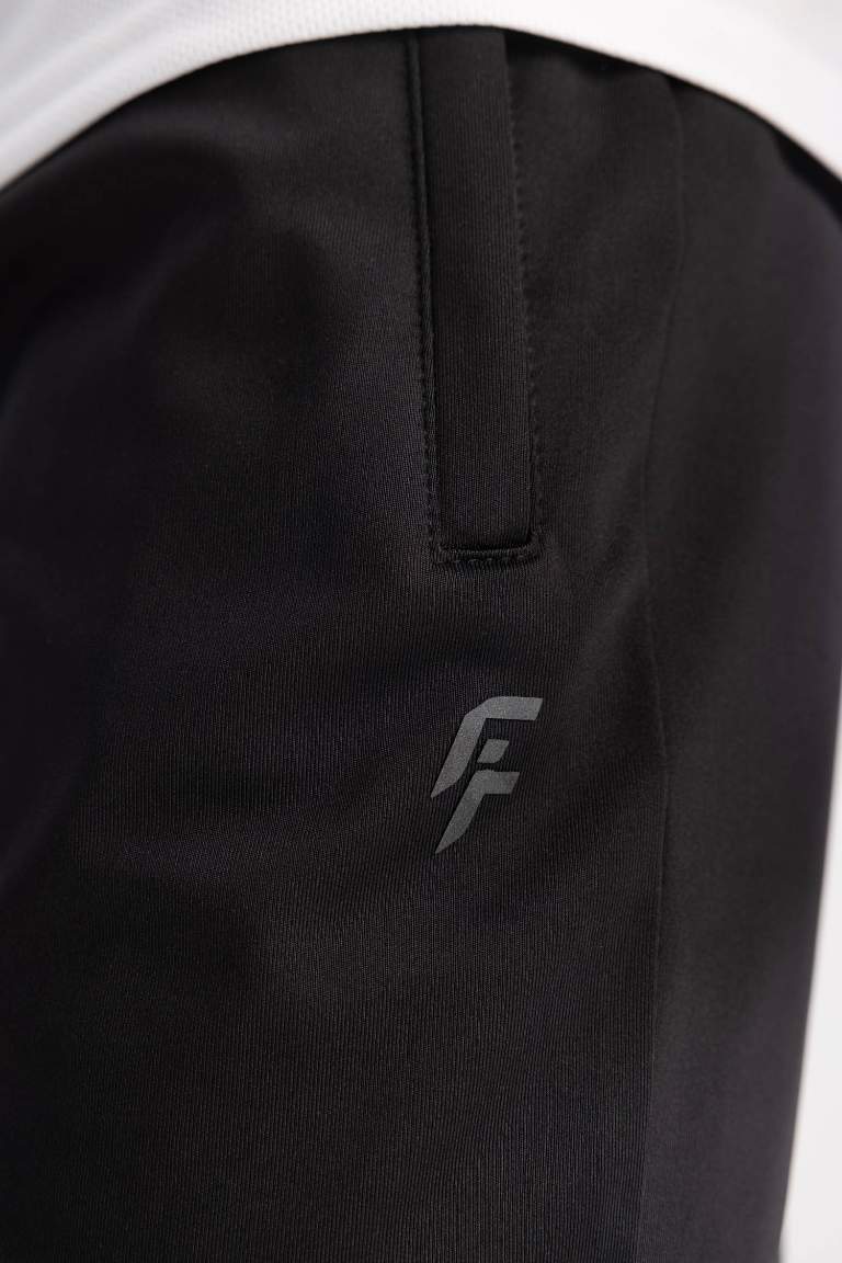 DeFactoFit Skuba Slim Fit Dalgıç Kumaş Sporcu Jogger Eşofman Altı