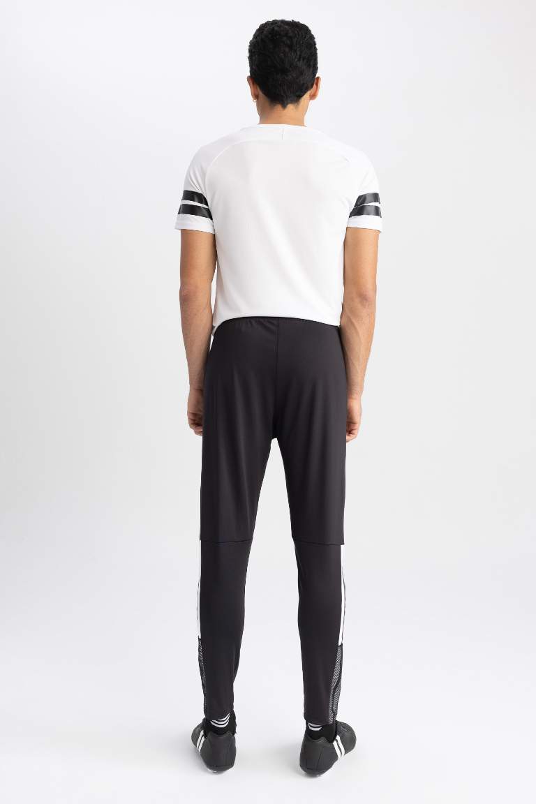 DeFactoFit Skuba Slim Fit Dalgıç Kumaş Sporcu Jogger Eşofman Altı