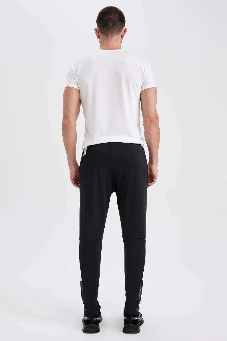DeFactoFit Skuba Slim Fit Dalgıç Kumaş Sporcu Jogger Eşofman Altı