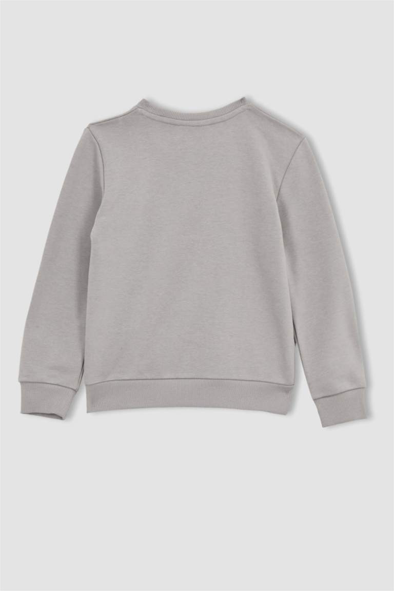 Erkek Çocuk Batman Sweatshirt Eşofman Altı 2'li Takım