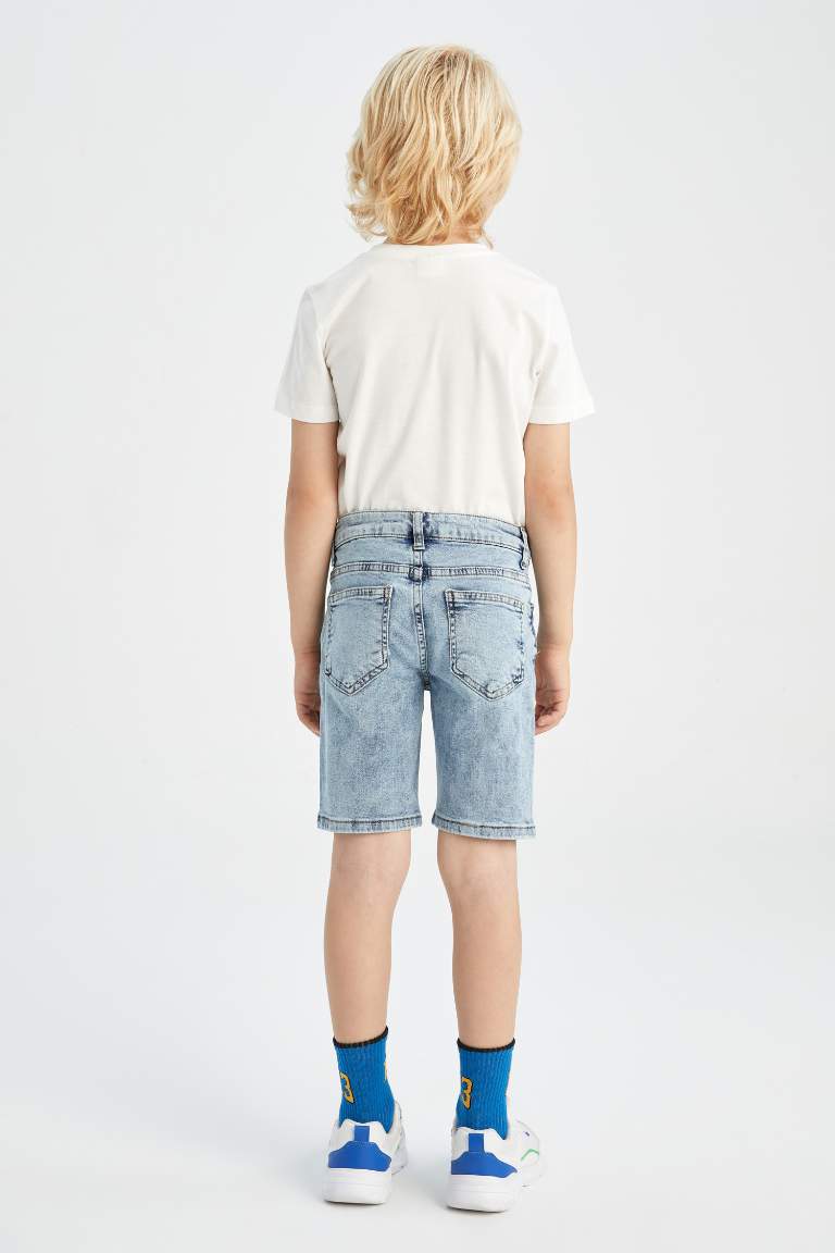 Boy Regular Fit Midi Jean Short