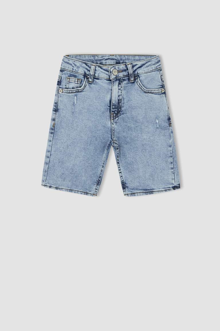 Boy Regular Fit Midi Jean Short