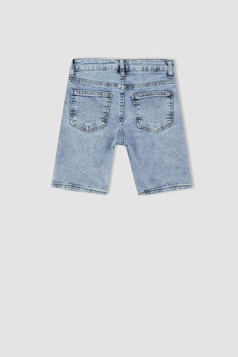 Boy Regular Fit Midi Jean Short