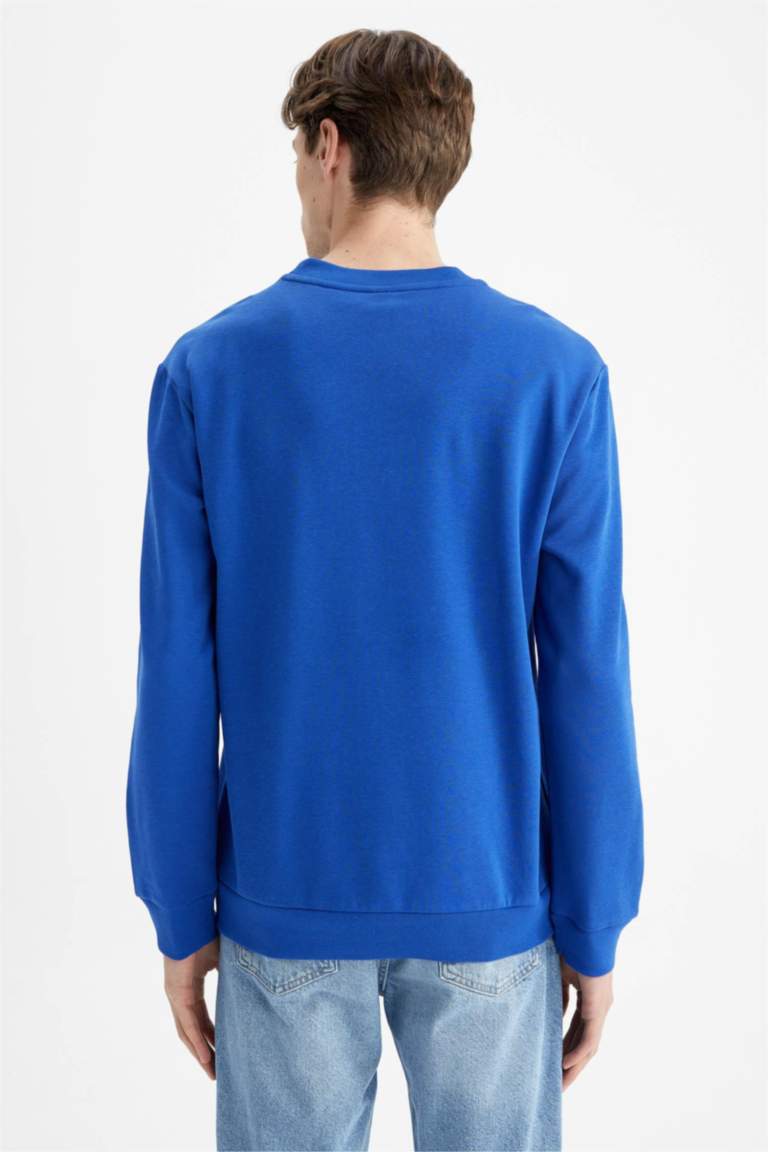 Sweat Ami Homme Noir Col Rond – Taille M – Coton Jersey Coupe Régulière