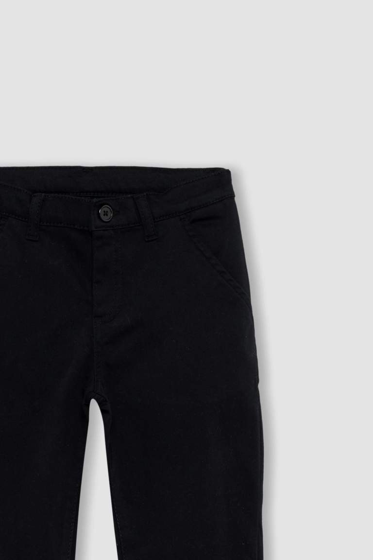 Boy Chino Gabardine Trousers