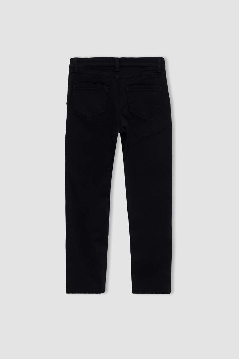 Boy Chino Gabardine Trousers