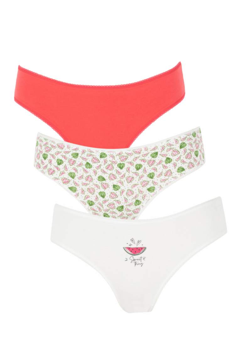 Fall in Love 3'lü Brief Külot