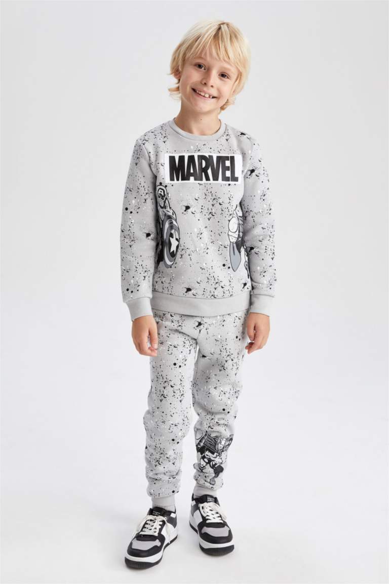 Regular Fit Licensed by Marvel Crew Neck Sweatshirt