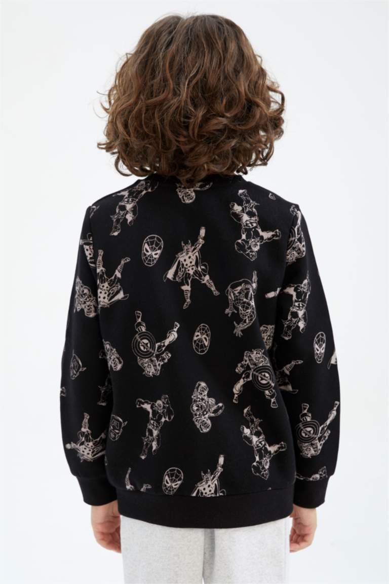 Regular Fit Licensed by Marvel Crew Neck Sweatshirt