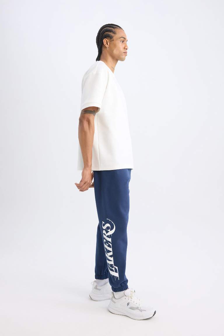 DeFactoFit Regular Fit NBA Los Angeles Lakers Jogger Sweatpants